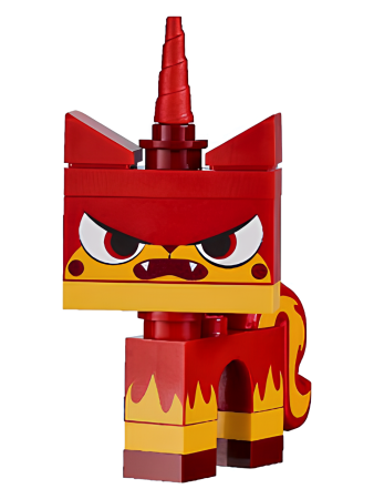 Минифигурка Lego Unikitty - Angry Kitty tlm073